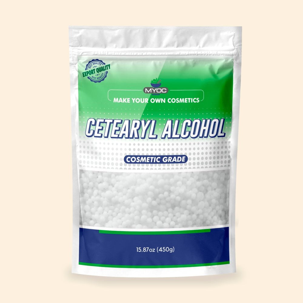 Salvia Cosmetic Raw Material Cosmetic Grade Cetearyl Alcohol, (15.87 oz) Salvia Cosmetic Raw Material Cosmetic Grade Cetearyl Alcohol, (15.87 oz)